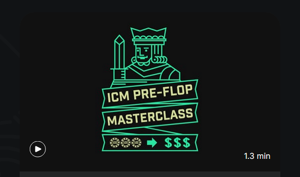 BBZPOKER ICM Pre-Flop Masterclass BBZPOKER ICM Pre-Flop Masterclass