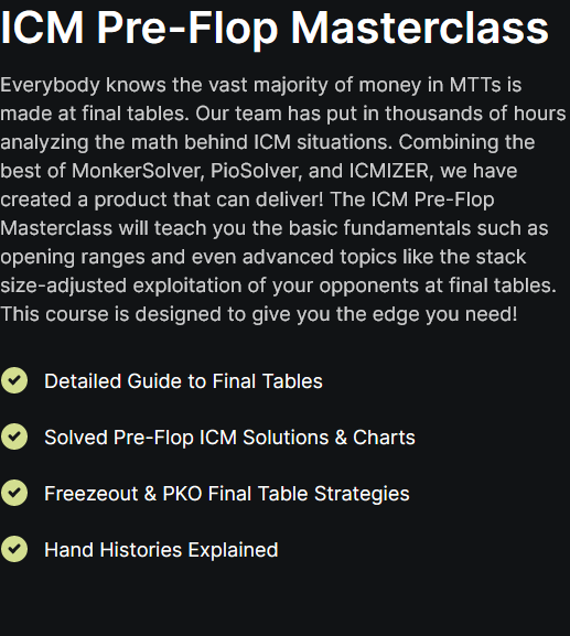 BBZPOKER ICM Pre-Flop Masterclass BBZPOKER ICM Pre-Flop Masterclass - Image 2