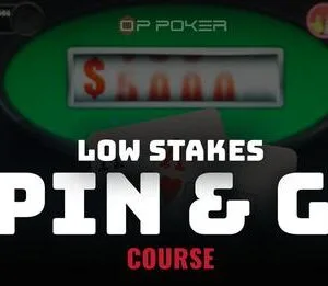 OP Poker Low Stakes Spin & Go Course