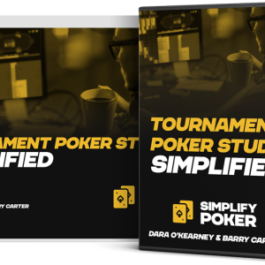 Tournament Poker Study Simplified