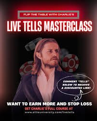 Charlie Carrel Advanced Live Tells Charlie Carrel Advanced Live Tells - Image 3